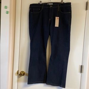 New Levi 512 Women’s 22W S Bootcut Jeans